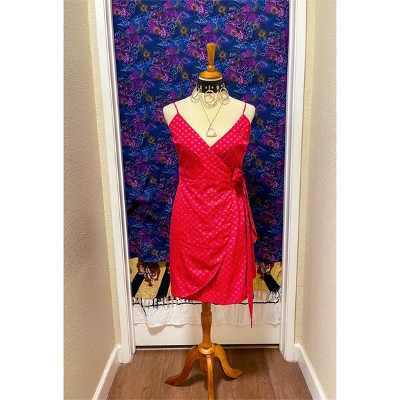 🌈 Lovely v neck sexy picnic dress - Picture 2 of 11